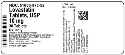 Label (51655 873 52   Rev A 04 23)